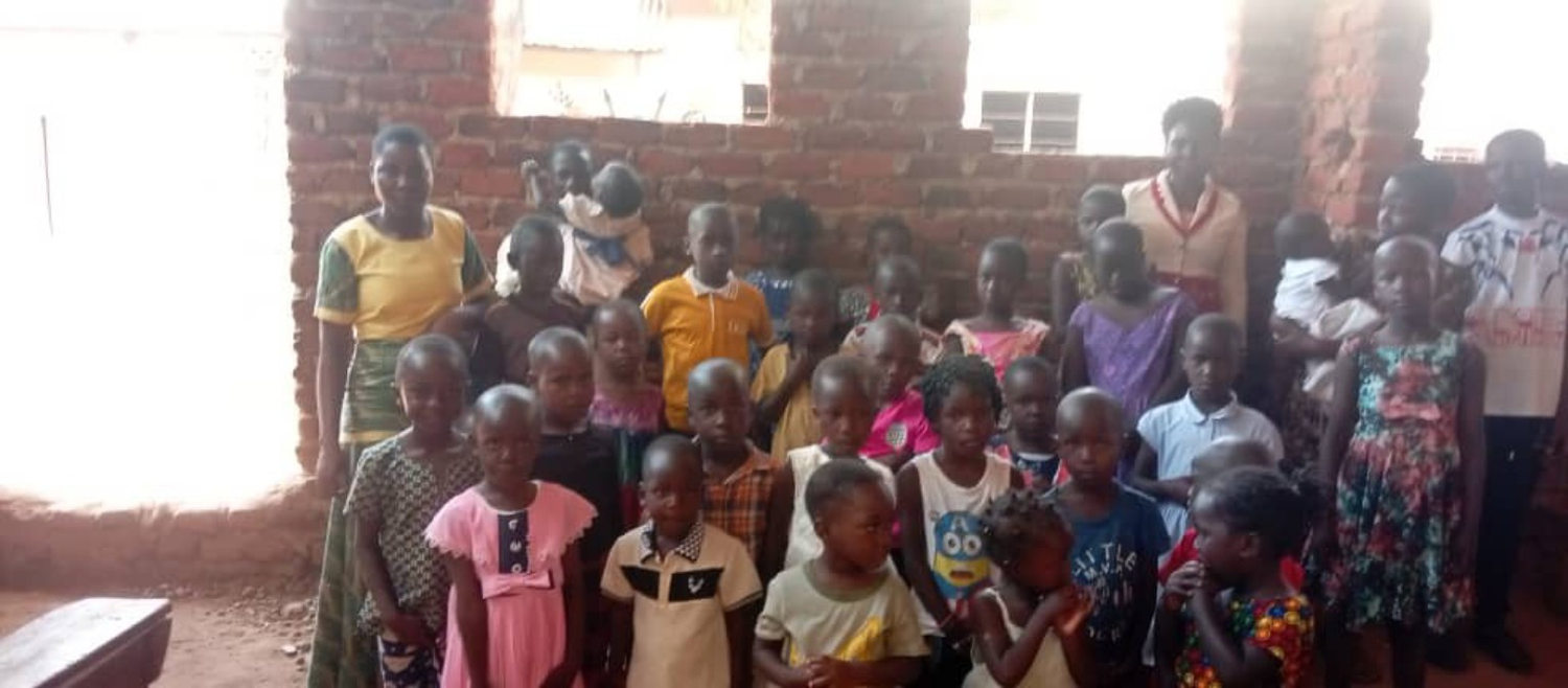 Children gathered in a learning activity